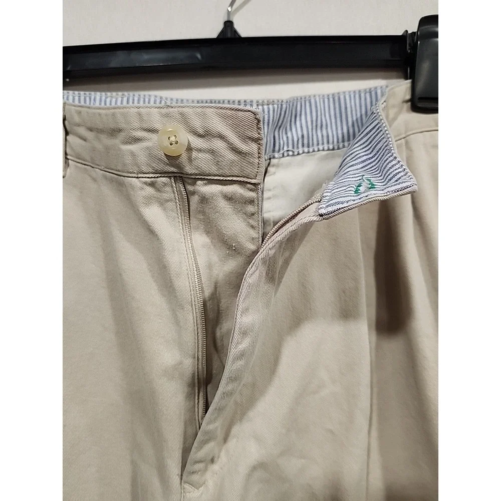 Tommy Hilfiger‎ Dress Pants Mens 36x32 Khaki, 100% Cotton Jeans 4 Pocket